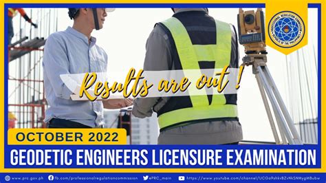 board exam geodetic engineering|October 2022 Geodetic Engineer Licensure Examination Results .